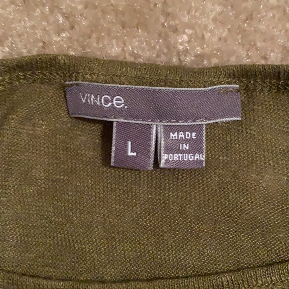 Green Vince thin tunic from Fred Segal - Picture 2 of 3